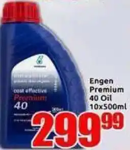 Three Star Cash and Carry Engen Premium 40 Oil offer