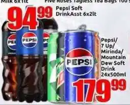 Three Star Cash and Carry Pepsi Soft DrinkAssst offer