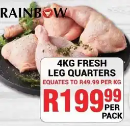 Chikro Food Market RAINBOW FRESH LEG QUARTERS offer