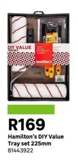 Leroy Merlin Hamilton's DIY Value Tray set 225mm offer