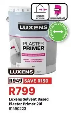 Leroy Merlin Luxens Solvent Based Plaster Primer offer