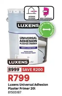 Leroy Merlin Luxens Universal Adhesion Plaster Primer offer