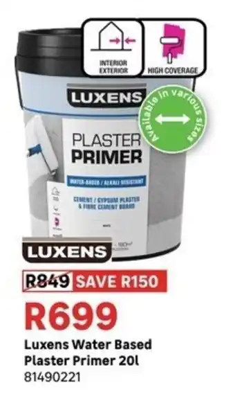 Luxens Water Based Plaster Primer