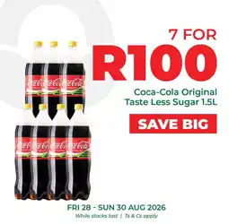 Food Lover's Market Coca-Cola Original Taste Less Sugar offer