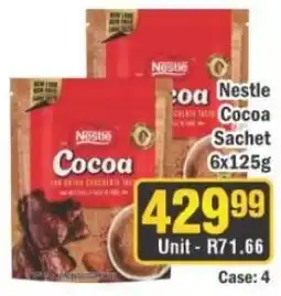 J&E Cash and Carry Nestle Cocoa Sachet offer