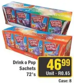 J&E Cash and Carry Drink o Pop Sachets offer