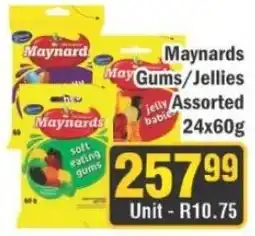 J&E Cash and Carry Maynards Gums/Jellies Assorted offer