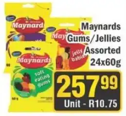 J&E Cash and Carry Maynards Gums/Jellies Assorted offer