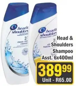 J&E Cash and Carry Head & Shoulders Shampoo offer