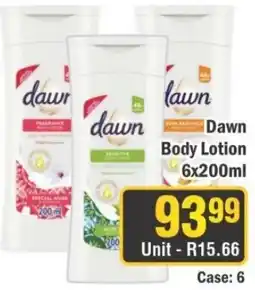 J&E Cash and Carry Dawn Body Lotion offer