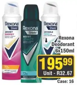 J&E Cash and Carry Rexona Deodorant offer