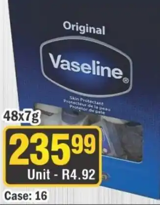 J&E Cash and Carry Vaseline Original offer