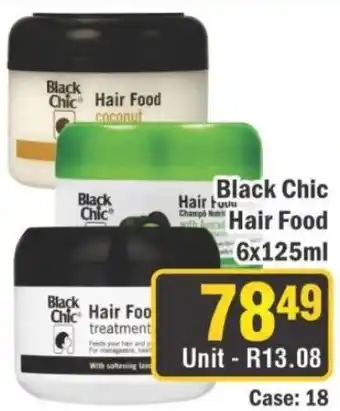 J&E Cash and Carry Black Chic Hair Food offer