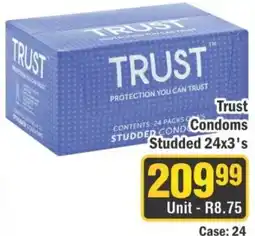 J&E Cash and Carry Trust Condoms Studded offer