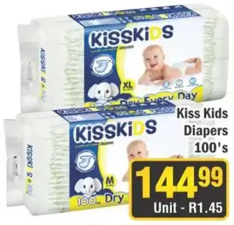 J&E Cash and Carry Kiss Kids Diapers offer