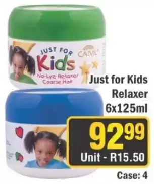 J&E Cash and Carry Just for Kids Relaxer offer