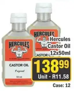 J&E Cash and Carry Hercules Castor Oil offer
