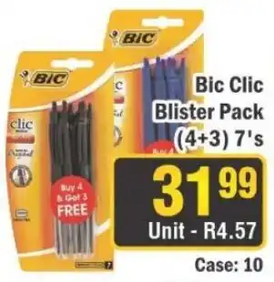 J&E Cash and Carry Bic Clic offer