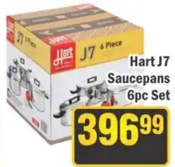 J&E Cash and Carry Hart J7 Saucepans 6pc Set offer
