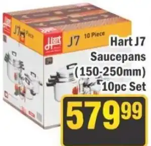 J&E Cash and Carry Hart J7 Saucepans offer