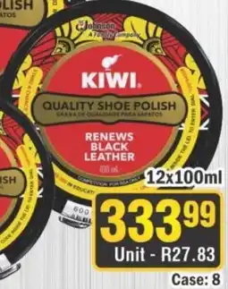 J&E Cash and Carry KIWI QUALITY SHOE POLISH offer