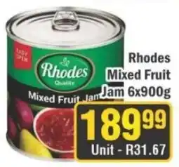 J&E Cash and Carry Rhodes Mixed Fruit Jam offer