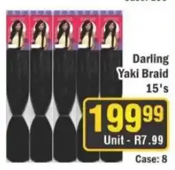 J&E Cash and Carry Darling Yaki Braid offer
