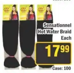 J&E Cash and Carry Sensationnel Hot Water Braid offer