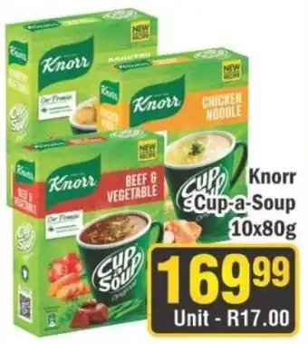 J&E Cash and Carry Knorr Cup-a-Soup offer