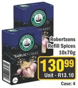 J&E Cash and Carry Robertsons Refill Spices Garlic Flakes offer