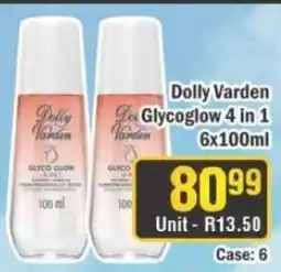 J&E Cash and Carry Dolly Varden Glycoglow 4 in 1 offer