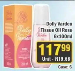 J&E Cash and Carry Dolly Varden Tissue Oil Rose offer