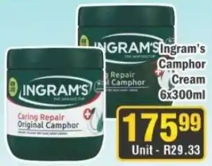 J&E Cash and Carry Ingram's Camphor Cream offer