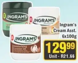 J&E Cash and Carry Ingram's Cream Asst. offer