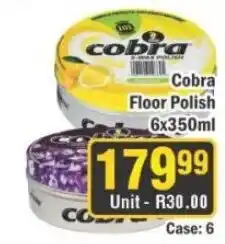 J&E Cash and Carry Cobra Floor Polish offer