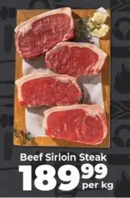 Food Lover's Market Beef Sirloin Steak offer