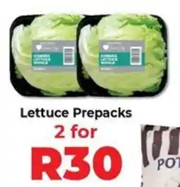 Food Lover's Market Lettuce Prepacks offer