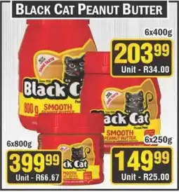 J&E Cash and Carry Black cat peanut butter offer
