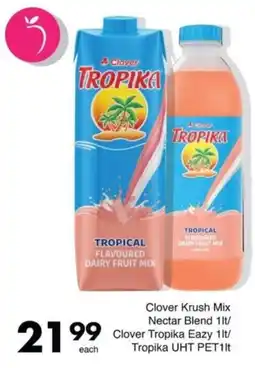 Save Clover Tropika Tropical Flavoured Dairy Fruit Mix offer