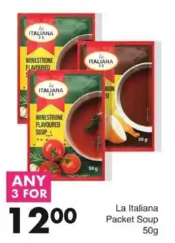 Save La Italiana Packet Soup offer