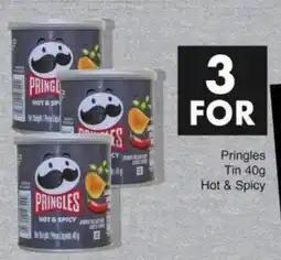 Save Pringles Tin Hot & Spicy offer