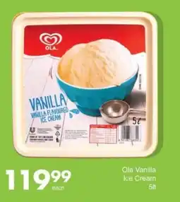 Save Ola Vanilla Ice Cream offer