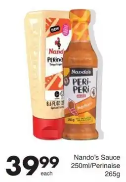Save Nando's Peri-Peri Sauce offer