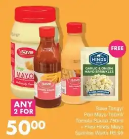 Save Save Tangy/Peri Mayo Tomato Sauce offer