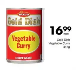Save Gold Dish Vegetable Curry offer