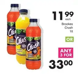 Save Brookes Crush offer