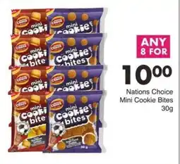 Save Nations Choice Mini Cookie Bites offer