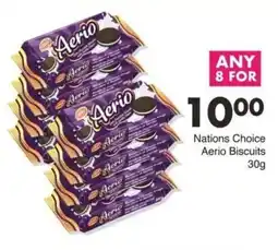 Save Nations Choice Aerio Biscuits offer