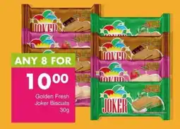 Save Golden Fresh Joker Biscuits offer