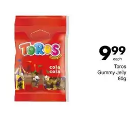 Save Toros Gummy Jelly offer